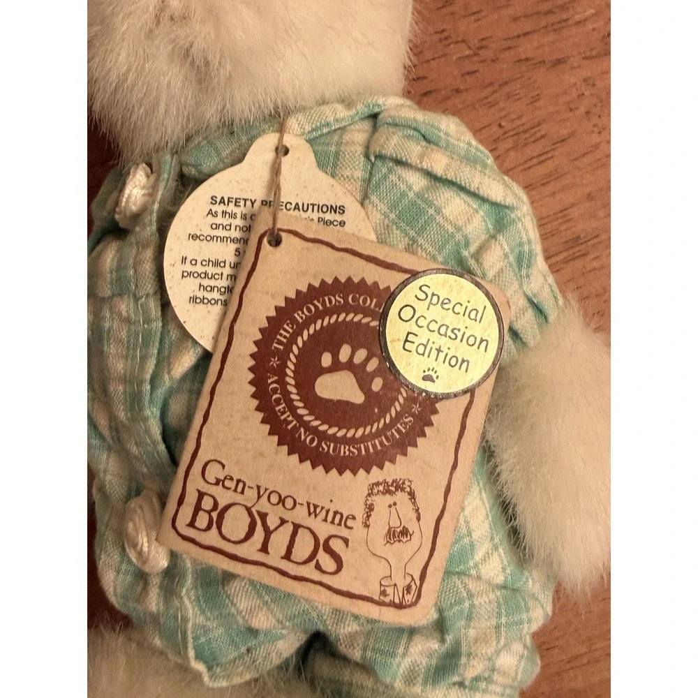 Boyds Bears Tina Marie Hopgood Hare Rabbit Bunny Special Occasion #81507 W/ Tags